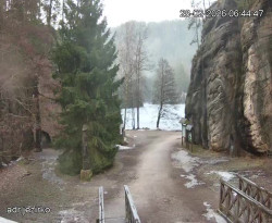 Vstup do skal, Pískovna