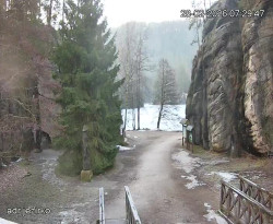 Vstup do skal, Pískovna