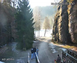 Vstup do skal, Pískovna