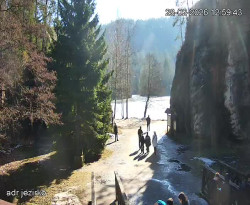 Vstup do skal, Pískovna