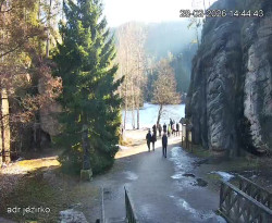 Vstup do skal, Pískovna