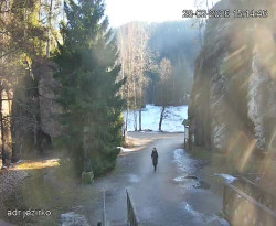 Vstup do skal, Pískovna