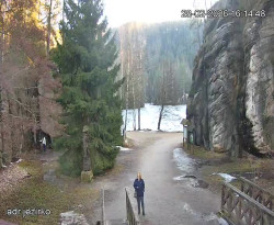 Vstup do skal, Pískovna