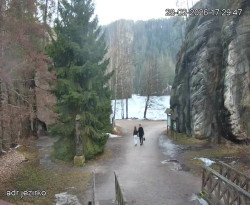 Vstup do skal, Pískovna