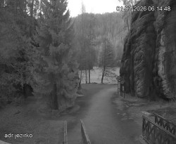 Vstup do skal, Pískovna