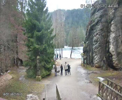 Vstup do skal, Pískovna