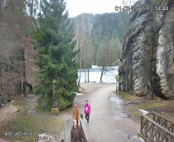 Vstup do skal, Pískovna