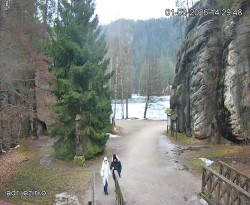 Vstup do skal, Pískovna