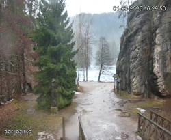 Vstup do skal, Pískovna