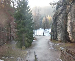 Vstup do skal, Pískovna