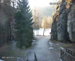 Vstup do skal, Pískovna