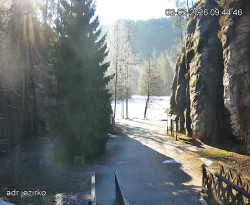 Vstup do skal, Pískovna