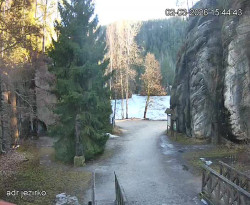 Vstup do skal, Pískovna