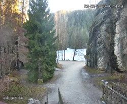 Vstup do skal, Pískovna