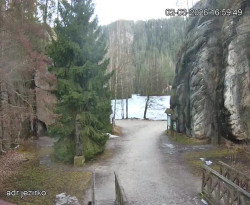 Vstup do skal, Pískovna