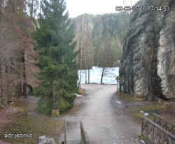 Vstup do skal, Pískovna