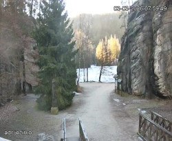 Vstup do skal, Pískovna