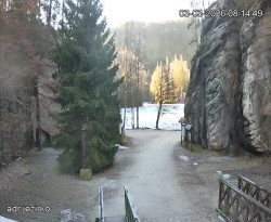 Vstup do skal, Pískovna