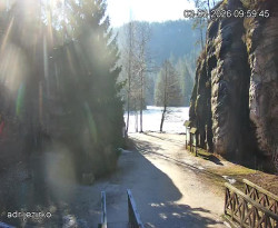 Vstup do skal, Pískovna