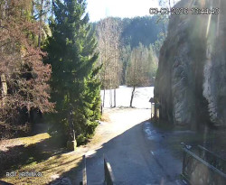 Vstup do skal, Pískovna