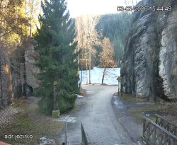 Vstup do skal, Pískovna