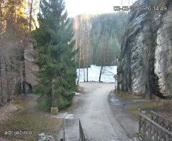 Vstup do skal, Pískovna