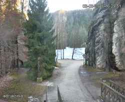 Vstup do skal, Pískovna