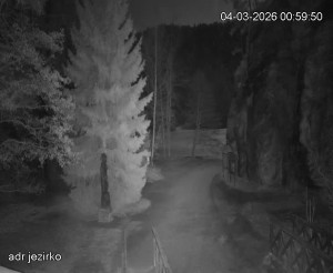 Adršpach - Vstup do skal, Pískovna - 4.3.2026 v 01:00 Adršpach - Vstup do skal, Pískovna - 4.3.2026 v 01:00