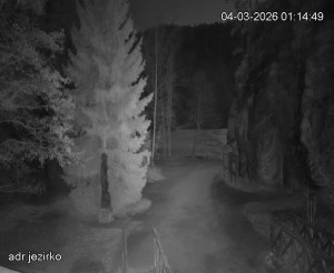 Adršpach - Vstup do skal, Pískovna - 4.3.2026 v 01:15 Adršpach - Vstup do skal, Pískovna - 4.3.2026 v 01:15