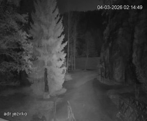 Adršpach - Vstup do skal, Pískovna - 4.3.2026 v 02:15 Adršpach - Vstup do skal, Pískovna - 4.3.2026 v 02:15