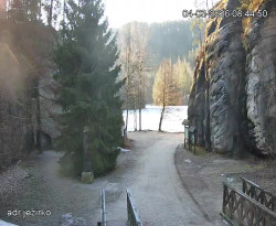 Vstup do skal, Pískovna