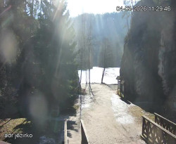 Vstup do skal, Pískovna