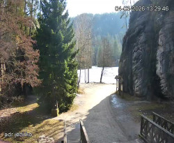 Vstup do skal, Pískovna