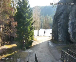 Vstup do skal, Pískovna