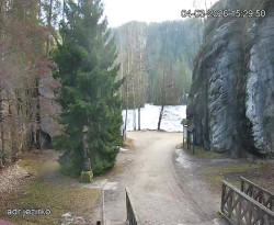 Vstup do skal, Pískovna