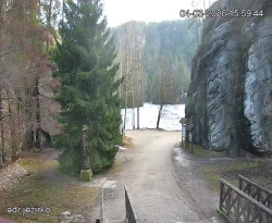 Vstup do skal, Pískovna