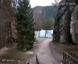 Vstup do skal, Pískovna