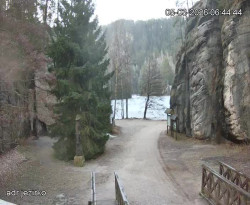 Vstup do skal, Pískovna