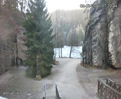 Vstup do skal, Pískovna