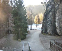 Vstup do skal, Pískovna