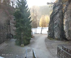 Vstup do skal, Pískovna