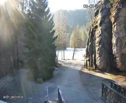 Vstup do skal, Pískovna