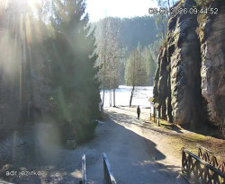 Vstup do skal, Pískovna