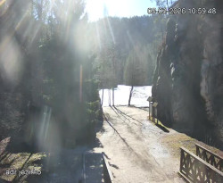 Vstup do skal, Pískovna