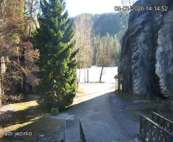 Vstup do skal, Pískovna