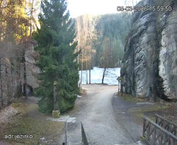 Vstup do skal, Pískovna