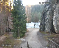 Vstup do skal, Pískovna