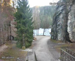 Vstup do skal, Pískovna