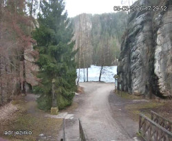 Vstup do skal, Pískovna