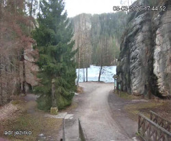 Vstup do skal, Pískovna